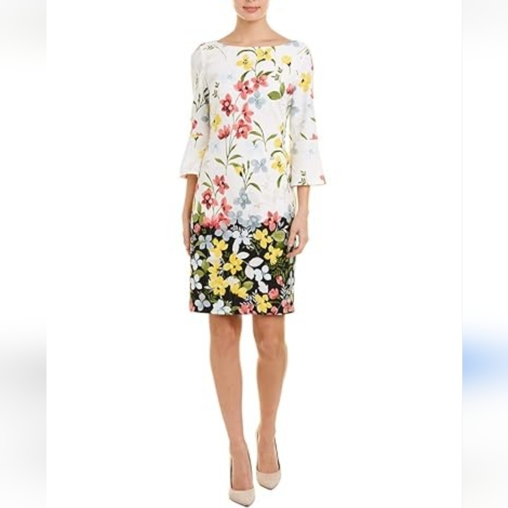 JESSICA HOWARD Floral Print Dress